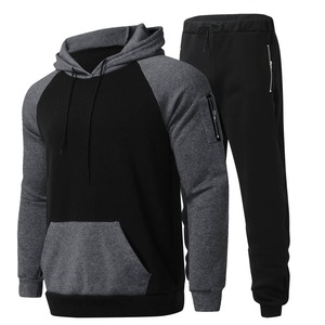 Survêtement de sport décontracté personnalisé, lourd, à manches longues, à séchage rapide, respirant, à capuche, durable, de qualité supérieure, pour la salle de sport et l'entraînement - Product Image 2