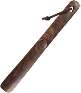 Natural Wooden <b>Shoe</b> Horn Shiny <b>Polished</b> Long Handle Wood Shoehorn for <b>Shoe</b> Helper Men Women Custom Design By HAND MADE CRAAFT - Product Image 1