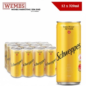 Eau tonique fruitée au citron Schweppess 320 ml, produits tendance 2026, soda gazeux, fournisseurs en Malaisie - Product Image 3