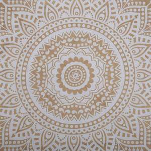 Serviette de plage ronde tenture murale en coton tapis de Yoga Ombre Mandala nappe décor à la maison tapis de pique-nique multicolore par les expéditeurs indiens - Product Image 5