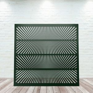 Écran élégant en fer forgé pour diviseur de pièce de luxe dans les espaces de la maison et les allées de jardin d'inspiration vintage - Product Image 5