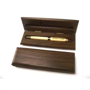 Atacado mini caixa de madeira de luxo, caixa de madeira pequena para caneta carregadora necessidade de organizar para casa presentes & artesanato