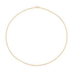 Pulsera de Cadena Fina de Oro Amarillo para Unisex - Brilliance Bound - Product Image 3