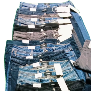 กางเกงยีนส์เอวสูงสำหรับผู้ชายกางเกงซักเอวทรงหลวมดีไซน์เฉพาะสำหรับฤดูใบไม้ร่วง - Product Image 4