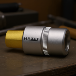 Douille hexagonale carrée courte Hazet 1/2'' avec moletage – Catégorie de produit : Douilles - Product Image 3