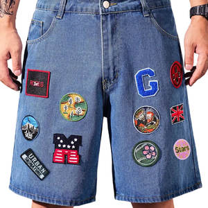 New Design Top Quality Material Made <b>Men</b> Denim <b>Shorts</b> Solid Plain Color Wholesale Price <b>Men</b> Denim <b>Shorts</b> <b>For</b> Sale - Product Image 1
