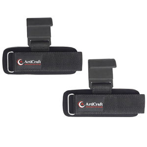 Gancho de elevación Premium más vendido para deportes y entretenimiento Logotipo personalizado Entrenamiento de gimnasia con agarre de alta calidad - Product Image 3