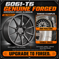 Nouvelles jantes forgées concaves personnalisées DESIGN G37, finition peinte, déport 25 mm, pour voitures de sport de luxe, directement de l'usine