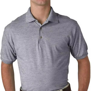 Camiseta Informal de Manga Corta para Hombre, Antiarrugas, Ajustada, de Punto, 100% Algodón, Transpirable y de Alto Rendimiento - Product Image 1