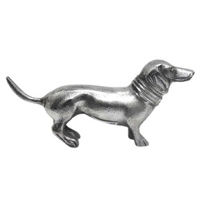 Customized Aluminum <b>Dog</b> Sculptures Nickle Finished Abstract <b>Figurines</b> for Home Living Room Decor Desktop Sculpture - Product Image 2