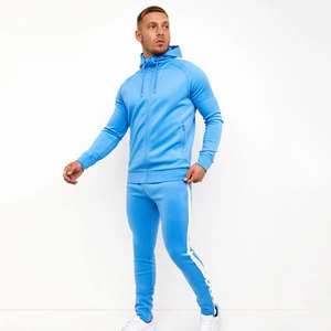 Custom Acid Wash <b>Distressed</b> French Terry Men's Tracksuit 100% Cotton Plus Size Digital Print Quick-Dry Windproof Breathable - Product Image 3