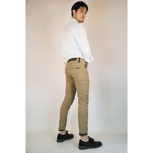 กางเกงคอมบิไซส์ XL ผ้าฝ้าย100% ทึบเอวปานกลางผ้าซิลวาตกแต่งด้วยซิปสำหรับปีนเขากลางแจ้ง - Product Image 3