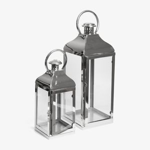 Farol de Vela de Acero Inoxidable de Primera Calidad con Puertas de Vidrio Reforzado y Mecanismo de Cierre Seguro que Garantiza Máxima Seguridad - Product Image 3