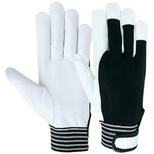 Guantes de Seguridad de Trabajo de Primera Calidad, Cuero Genuino para Hombre, Aceptan Corte Personalizado/Resistencia a Impactos con Logotipo 3M, Cómodos - Product Image 5