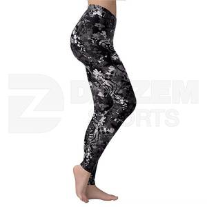 Leggings doux faits sur commande de forme physique de gymnase de yoga pour des femmes - Product Image 6
