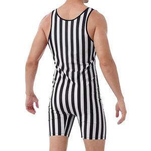 Combinaison de lutte pour hommes, collants sexy d'entraînement de fitness à séchage rapide, maillots de lutte pour hommes, maillots de sublimation - Product Image 6