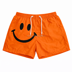 Pantalones Cortos de Nylon para Hombre, Estilo Vintage con Diseño Floral, Resistentes al Agua, con Bolsillos con Cremallera, Secado Rápido, OEM ODM - Product Image 3