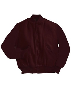 OEM Custom Wholesale Embossed Canvas Sleeves Baseball Bomber Letterman Varsity Jacket for Men Waterproof Breathable Windproof - Product Image 1