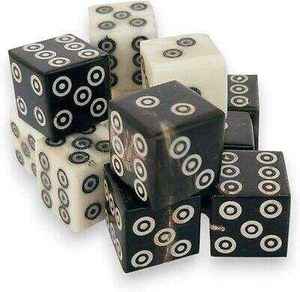 ลูกเต๋าทำมือคุณภาพสูง ลายนูนทันสมัย 4 ด้าน ทำจากเขาควาย รูปทรงตามสั่ง เป็นมิตรกับสิ่งแวดล้อม ปรับขนาดได้ งานฝีมือระดับราชวงศ์ - Product Image 2