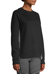 เสื้อสเวตเตอร์แขนยาวลำลองสำหรับผู้หญิง, เสื้อสวมหัวแขนยาวลำลองสวมหัวมีฮู้ดโลโก้ด้านหน้าไซส์ใหญ่พิเศษสำหรับฤดูหนาว300gsm ฤดูใบไม้ร่วง - Product Image 3