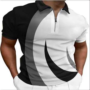 Camiseta de Golf Personalizada de Alta Calidad, 240 g/m², Unisex, Manga Corta, Sólida, Transpirable, de Forro Polar, con Logotipo Personalizado - Product Image 5