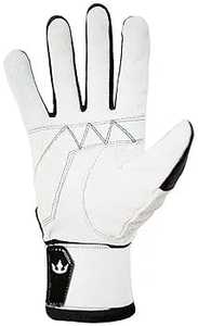 Guantes de bateo de béisbol de cuero personalizados Pro Grip, ligero y duradero para hombres, mujeres, tallas para jóvenes - Product Image 3