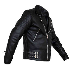 Nouvelle arrivée Veste en cuir pour homme Logo personnalisé Haute qualité Traitement professionnel Vente en gros Prix bas Veste tendance pour homme - Product Image 6