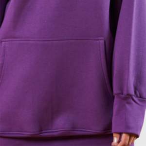 OEM 100% algodón de alta calidad cálido 300GSM polar material pesado bordado sudaderas con capucha de gran tamaño para hombres y mujeres invierno al por mayor - Product Image 5