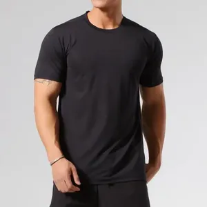 Camiseta de Hombre de Alta Calidad, Poliéster/Algodón, Tallas Grandes, Diseño Personalizado, Tejido de Punto, Ecológica, Transpirable, Venta al Por Mayor - Product Image 4