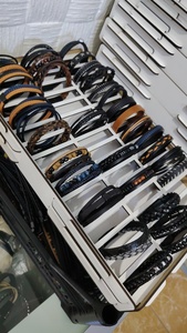 DAFNI BIG PAZAR Modèle N° 19 Ensemble de bracelets pour hommes en spandex perlé, 20 pièces, styles assortis pour un usage quotidien - Product Image 3