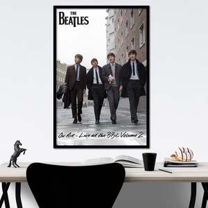 Póster de los Beatles en Londres, diseño moderno, en vivo en la BBC, volumen 2, para decoración de pared - Product Image 2