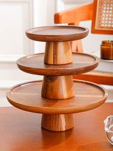 Wooden Tier Cupcake <b>Stand</b> | Premium Quality Handmade Finish | Bulk Wholesale Factory Price - Product Image 2