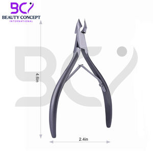 Nouveauté 2026 Coupe-ongles et coupe-cuticules en acier inoxydable de haute qualité, à ouverture large et lame courbée, pour ongles incarnés - Product Image 3