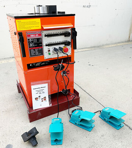 Ready to <b>ship</b> Industrial Rebar Cutter and Bender Machine Wholesale Steel Bar Bending Cutting Tractor - Product Image 1