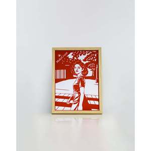 ของขวัญงานตัดกระดาษงานปรับแต่งรูปภาพส่วนตัวสำหรับวันครบรอบแต่งงานและงานฝีมือกระดาษสำหรับวันพ่อ - Product Image 4