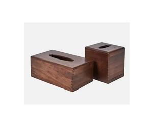 กล่องใส่กระดาษทิชชู่ไม้ดีไซน์ใหม่ที่ใส่ทิชชู่ไม้ดีไซน์ดีมากพร้อมคุณสมบัติแขวนบรรจุในกล่อง - Product Image 1