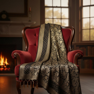 Chal de Lana Kullu Cálido y Elegante, Patrones Tradicionales Tejidos a Mano, 80x40 Pulgadas, Transpirable para Uso Diario, Regalo, Precio al por Mayor - Product Image 4