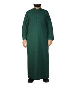 Etiqueta de marca personalizada hombres thobe vestido hombres de alta calidad Jubbah diseño para hombres árabe thobe con logotipo personalizado - Product Image 6