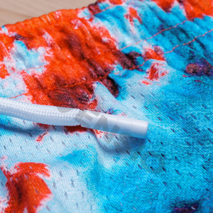 Breathable High Street Men's Mesh Shorts-Custom Colors & Logo <b>Elastic</b> Waist Quick Dry Wholesale Basketball Shorts - Product Image 5