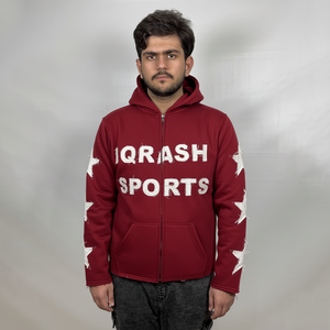 Nouveaux sweats à capuche brodés de style streetwear d'hiver de marque pour hommes, conception personnalisée OEM, couleur unie, coupe classique, sweats à capuche basiques - Product Image 3