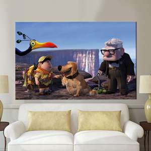 Modern Printed Canvas: Air House Adventure Wall Art for Elegant Decor,1P:Gallery <b>Wrapped</b> - Product Image 1