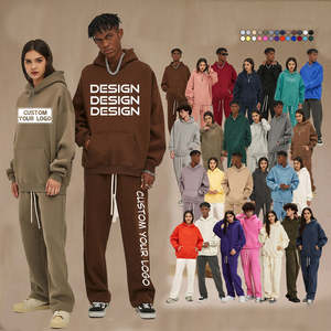 เสื้อฮู้ดซิปหนาพิเศษสำหรับผู้ชาย ผ้าฝ้ายเฟรนช์เทอร์รี่หนา ทรงโอเวอร์ไซส์ แบรนด์ Haus Industries - Product Image 3