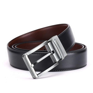 Cinturones de Cuero Vacuno Genuino de Alta Calidad Hechos a Medida, Hebilla de Acero, Estilo Casual Transpirable, Hechos en Pakistán para Hombre - Product Image 2