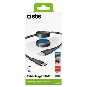 Cable de Datos USB-C TEMAGUS de 1 m Negro MAG de Alto Rendimiento para Dispositivos - Product Image 2