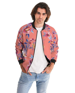 Blouson Bomber en Toile avec Logo Personnalisé sur le Devant pour Hommes Grande Taille Haute Qualité Prix Bas - Product Image 1