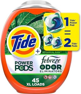 Febreze 3-en-1 Détergent Botanique Parfum de Pluie avec Éliminateurs d'Odeurs pour Lessive 45 Pièces - Product Image 5