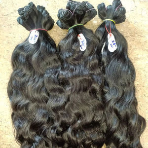 Cabello humano brasileño 100% de alta calidad sin procesar crudo - Product Image 1