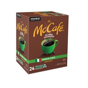McCafe Venice Café, dosettes de café individuelles Keurig K-Cup, café torréfié foncé, 96 unités - Product Image 1