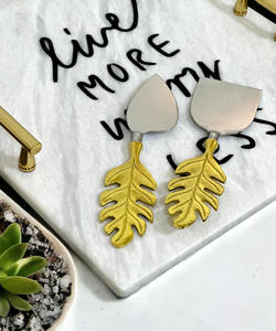 Juego de queso de hoja de oro de metal dorado más vendido al por mayor de India - Product Image 2