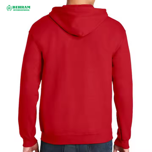 Sweat à capuche zippé unisexe oversize 600 500 400 g/m² pour sweats à capuche zippés en coton épais personnalisé molletonné/éponge française - Product Image 3